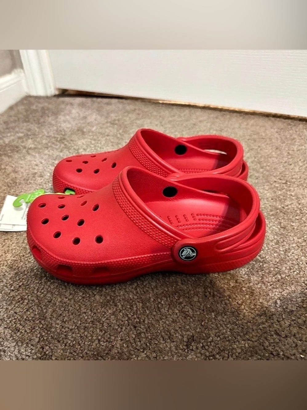 Crocs Classic Clog Red Girls US 5